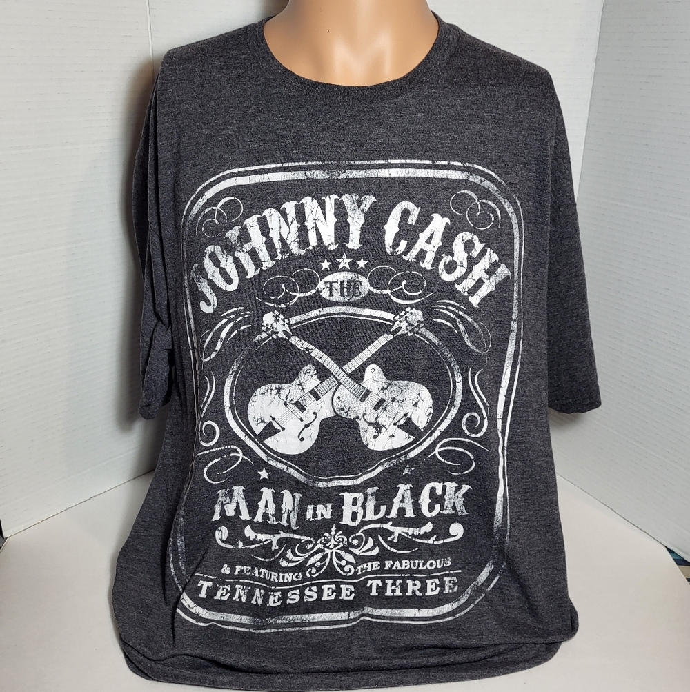 Johnny Cash Man In Black Tennessee Three T-shirt